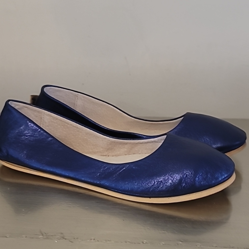 Fs/ny French sole ballerina flats made in Italy shoe.